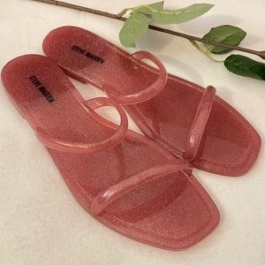 Steve Madden Woman Pike Pink Flip Flop Size:8